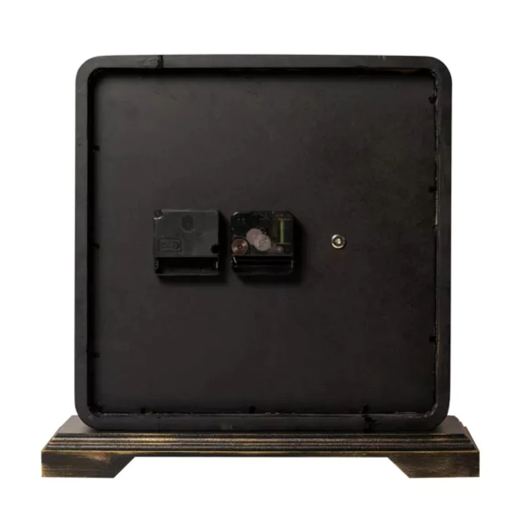 38cm Mantel Clock with Moving Gears by Widdop - Image 3