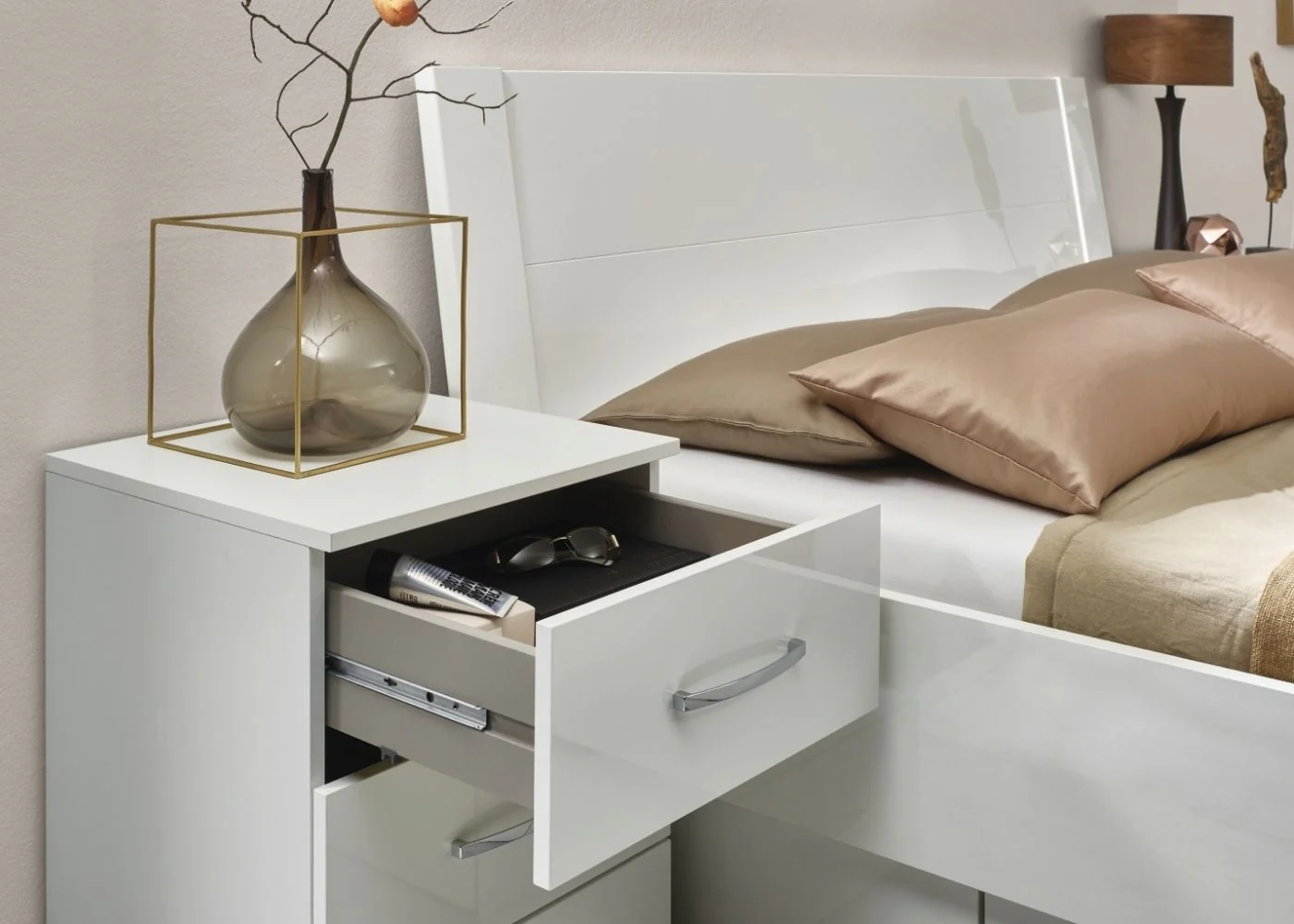 Aditio Alpine White Bedroom Furniture Range by Rauch - Image 2