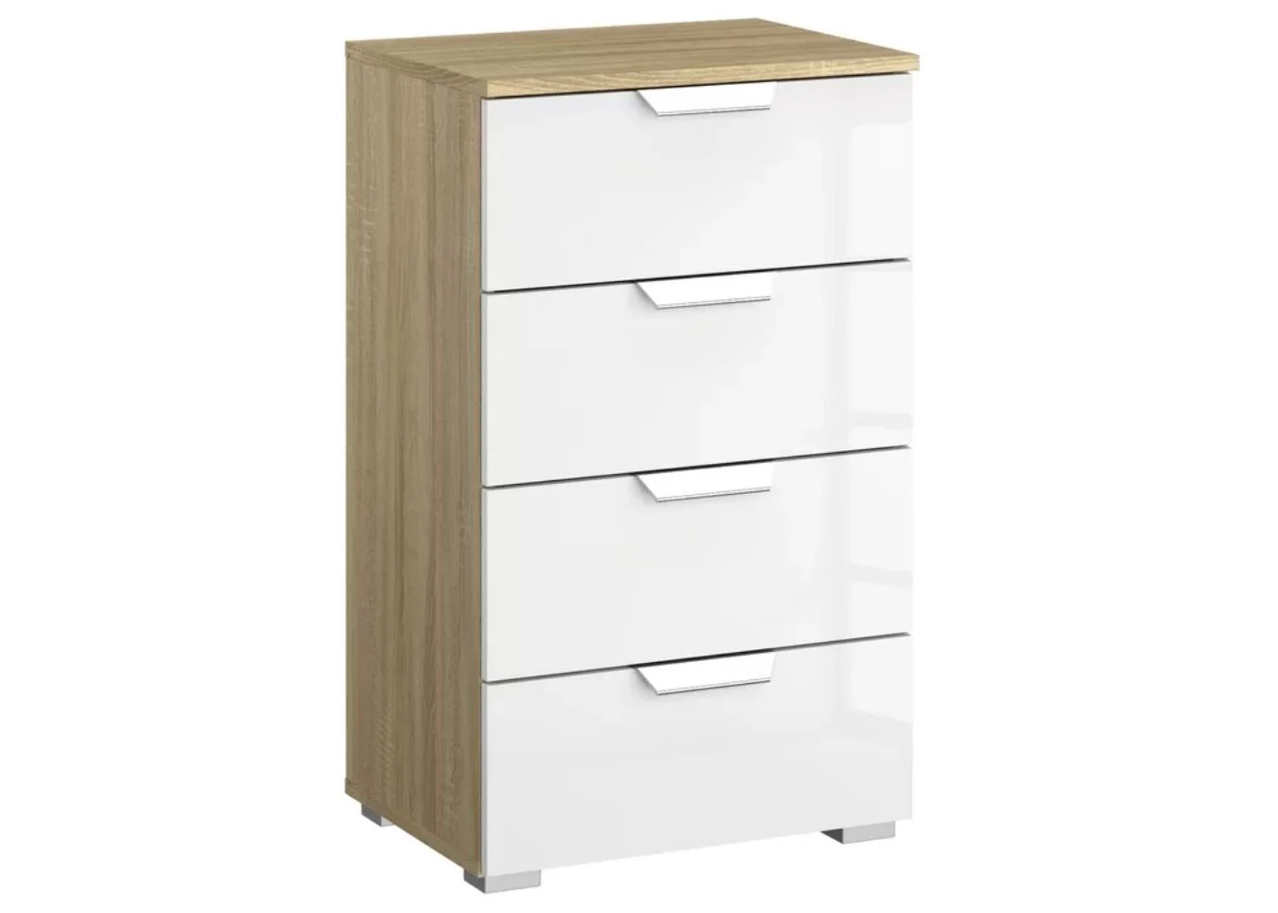 Aditio High Gloss White & Sonoma Oak Bedroom Furniture Range by Rauch - Image 2
