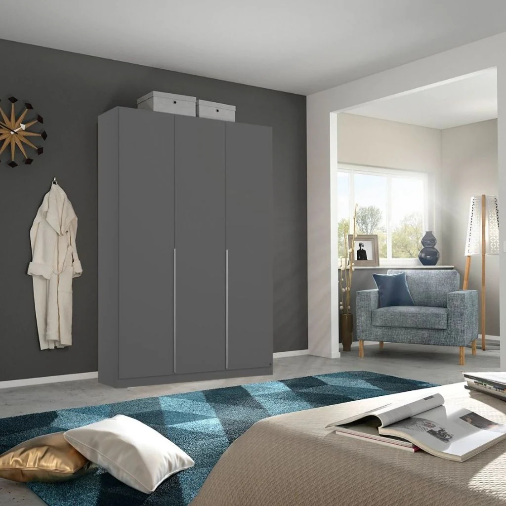 Alabama Metallic Grey Wardrobe Range by Rauch - Image 6