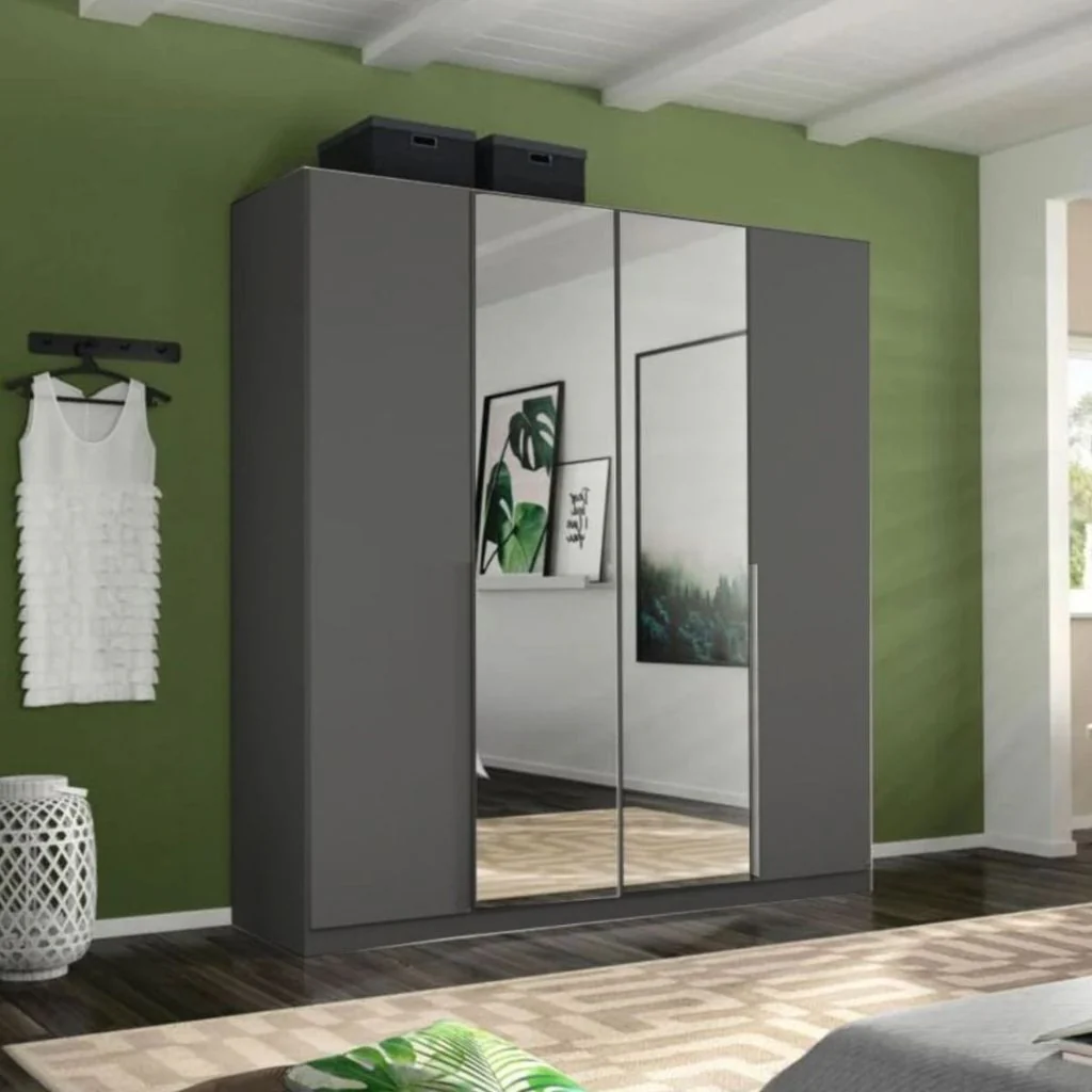 Alabama Metallic Grey Wardrobe Range by Rauch - Image 8