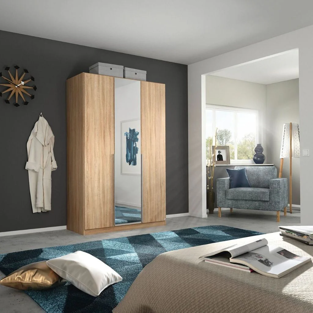 Alabama Sonoma Oak Wardrobe Range by Rauch - Image 3