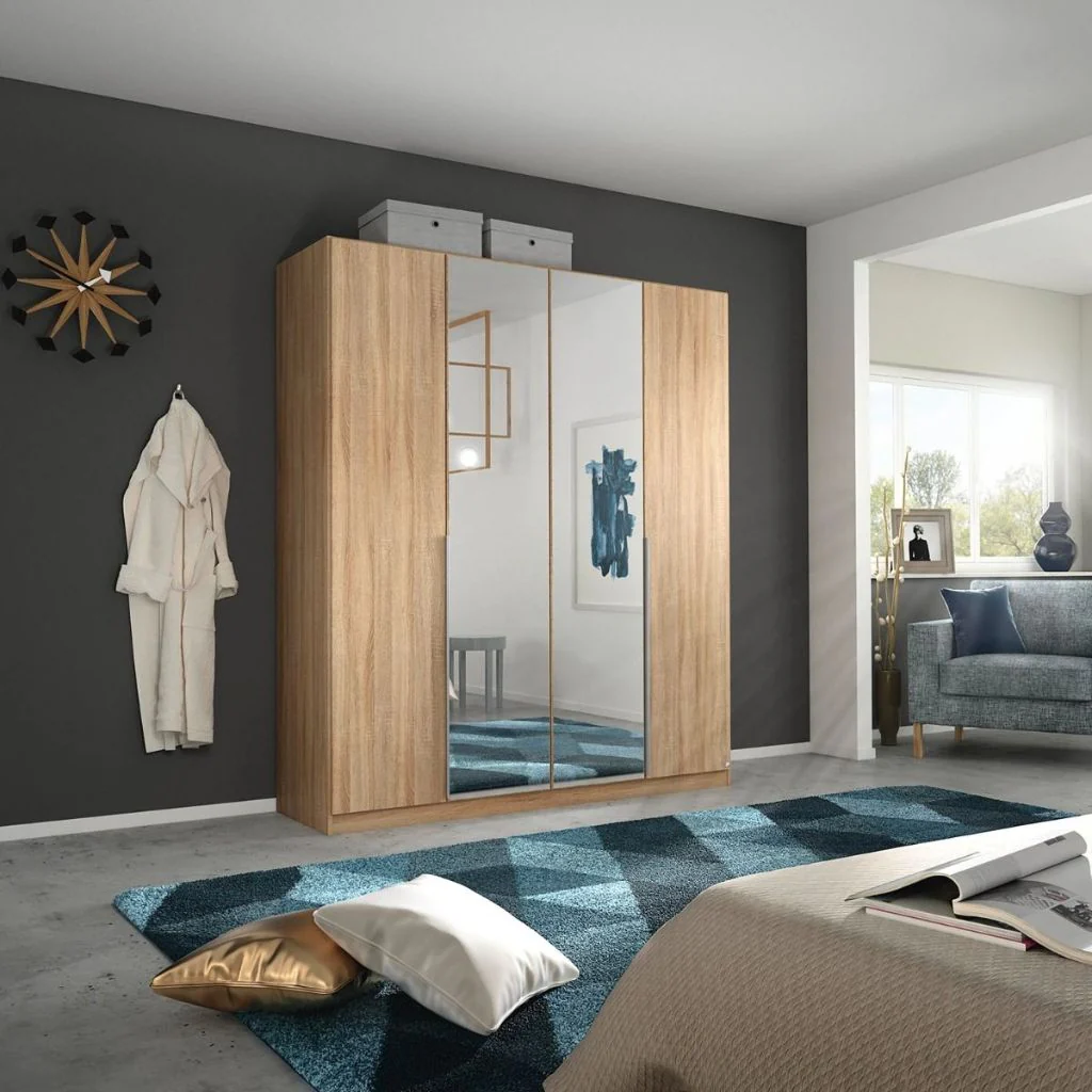 Alabama Sonoma Oak Wardrobe Range by Rauch - Image 5