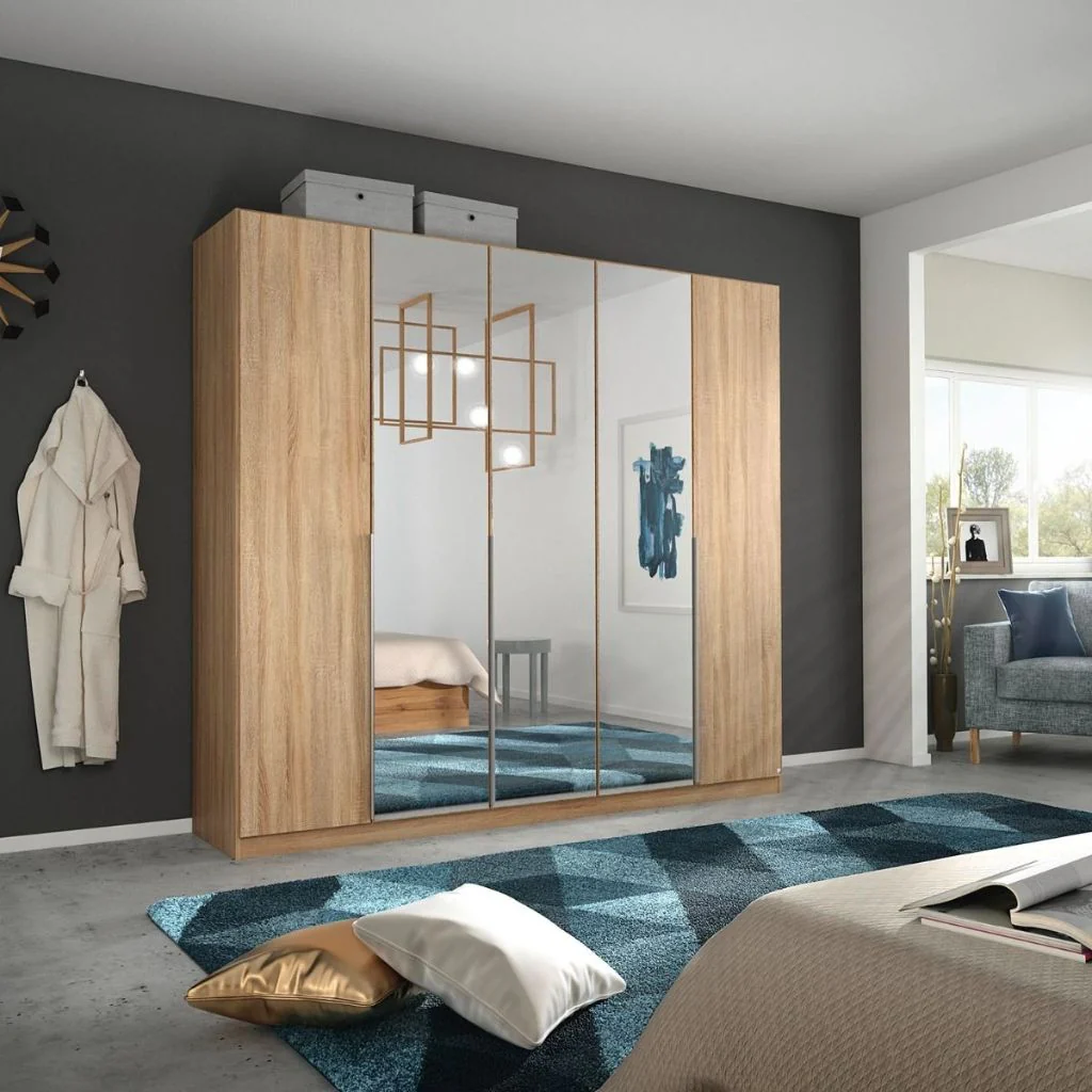Alabama Sonoma Oak Wardrobe Range by Rauch - Image 7