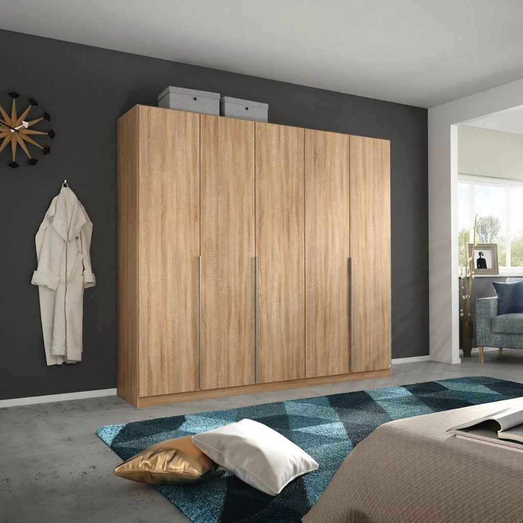 Alabama Sonoma Oak Wardrobe Range by Rauch - Image 8