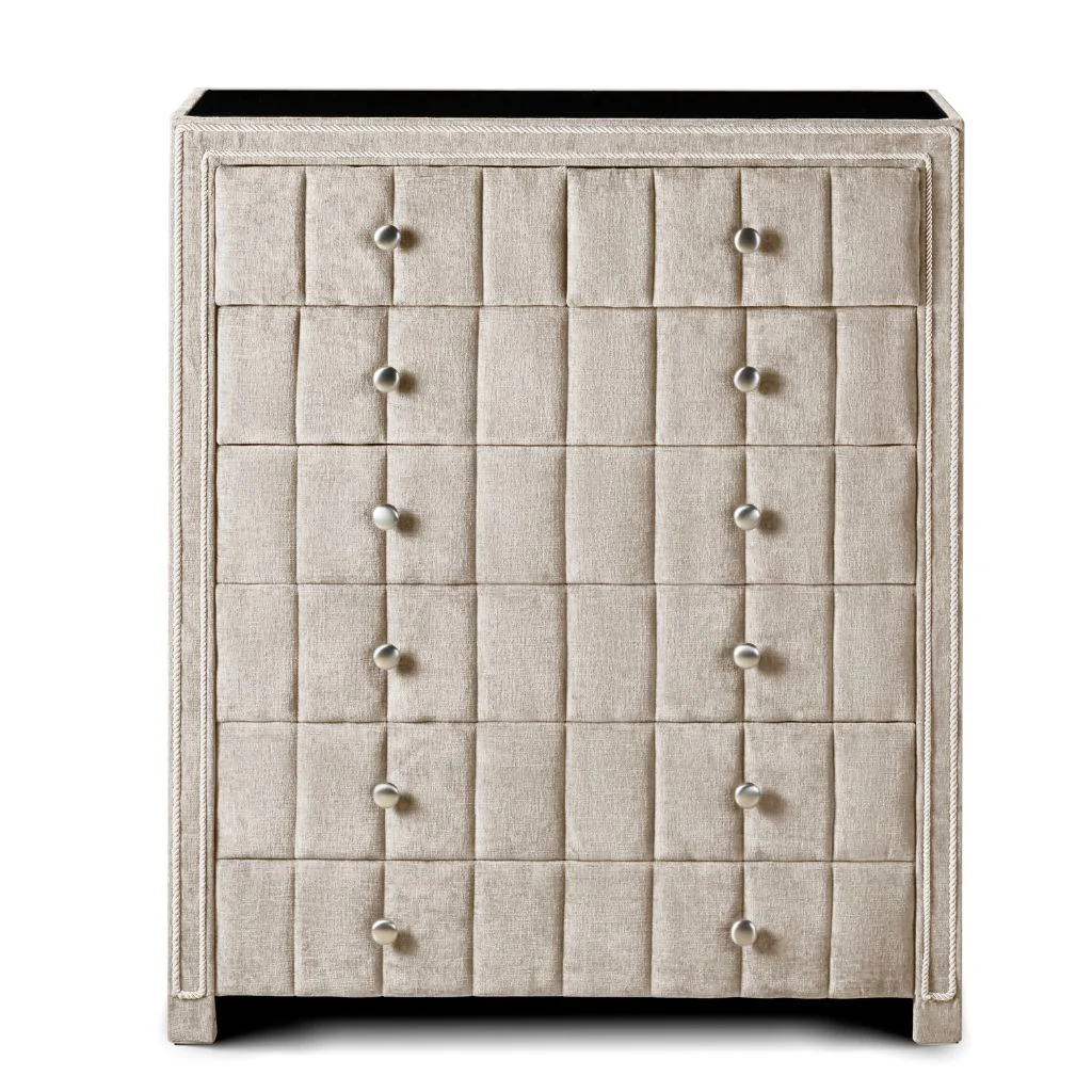Amelia Beige 6 Drawer Chest by Honey B - Image 2
