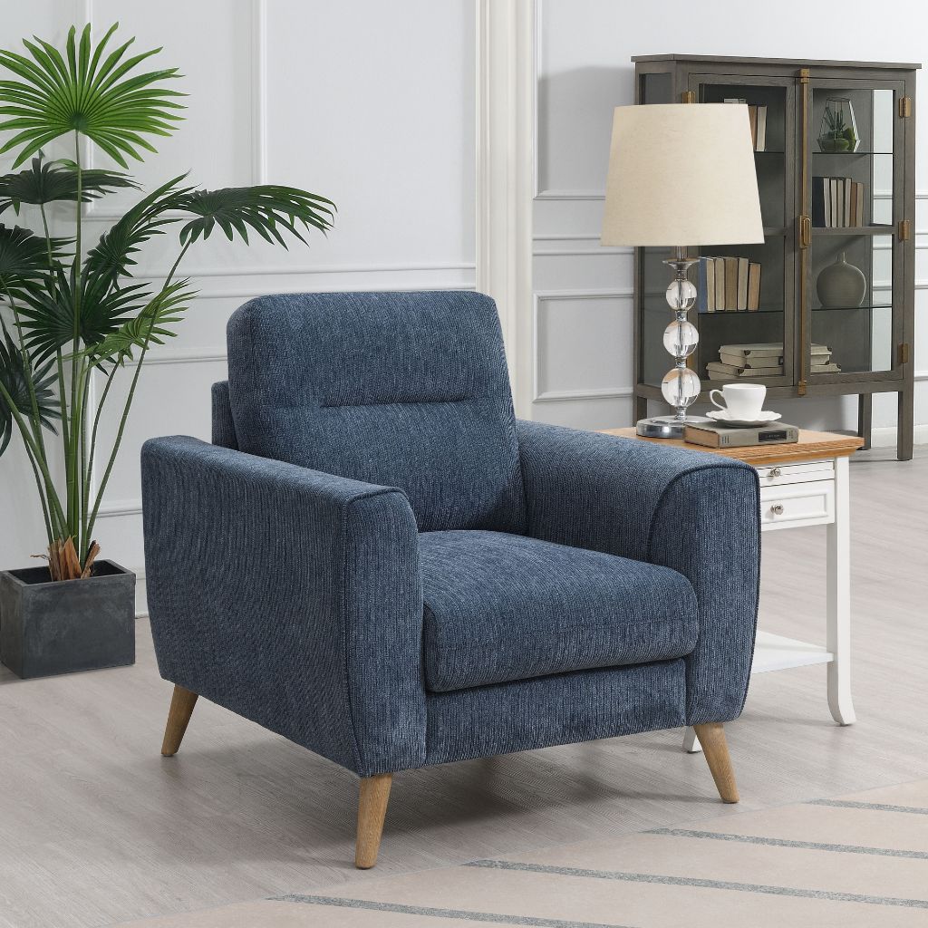 Anderson Blue Sofa Range by Image - Image 4