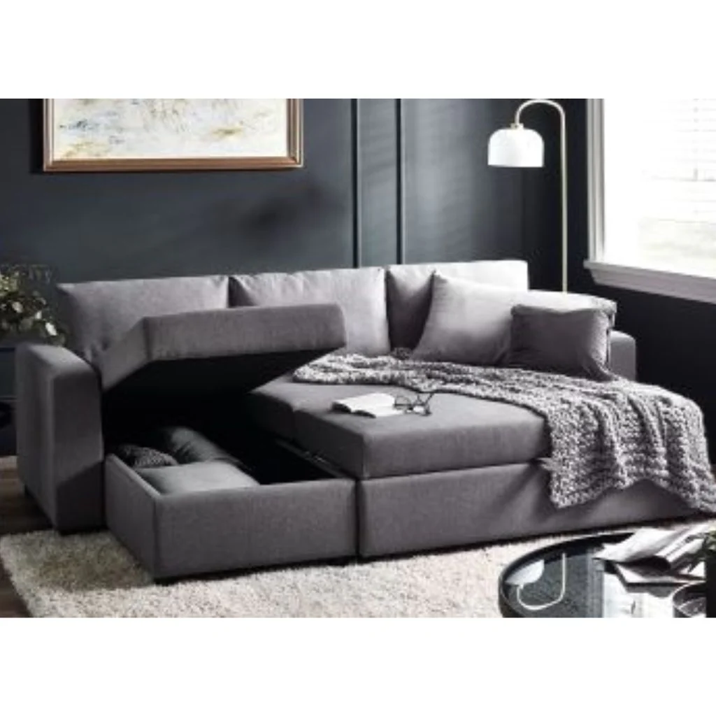 Grey Angel Sofabed by Julian Bowen - Image 2
