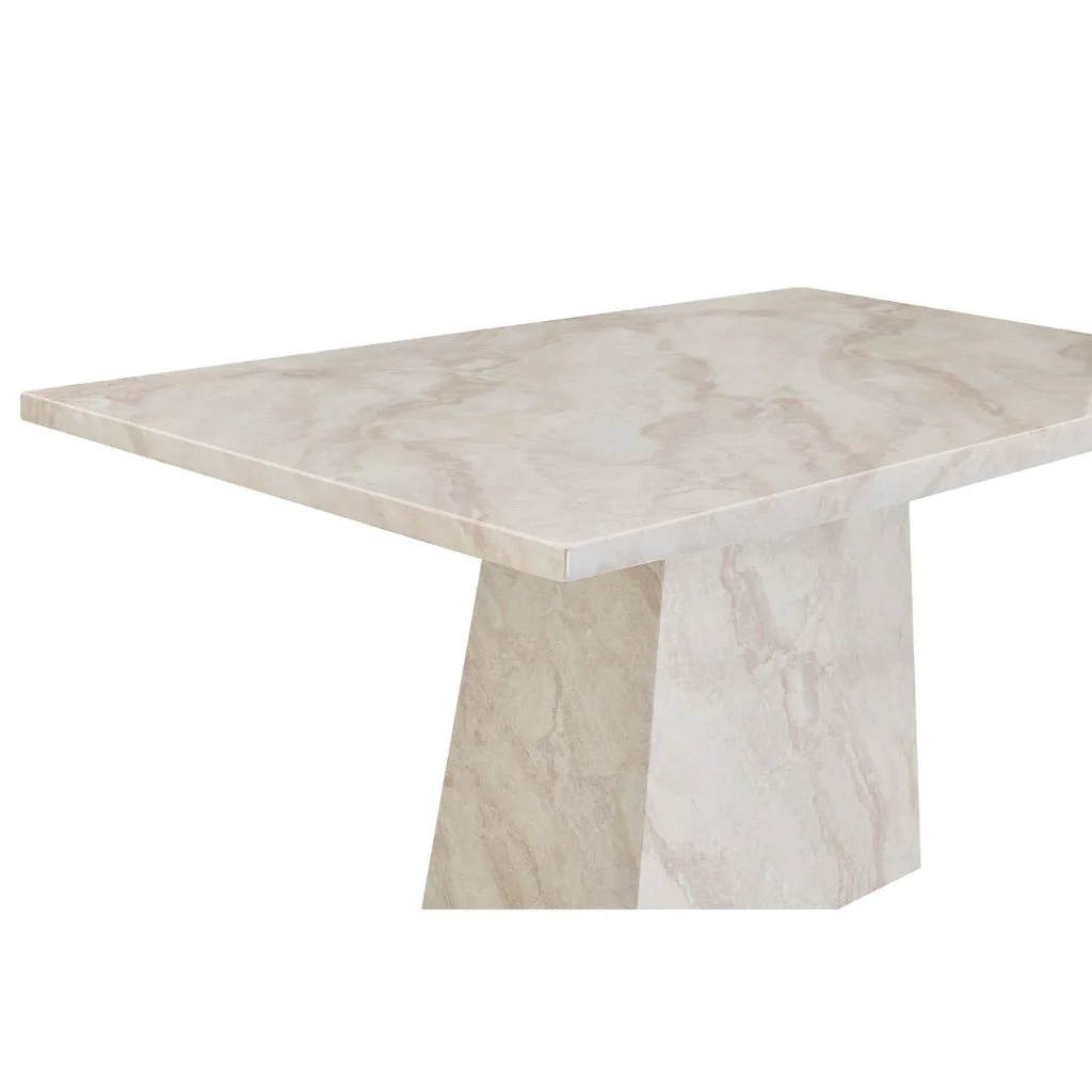 Apollo 1.6m Marble Dining Table + 6 Apollo Chairs by Vida Living - Image 3
