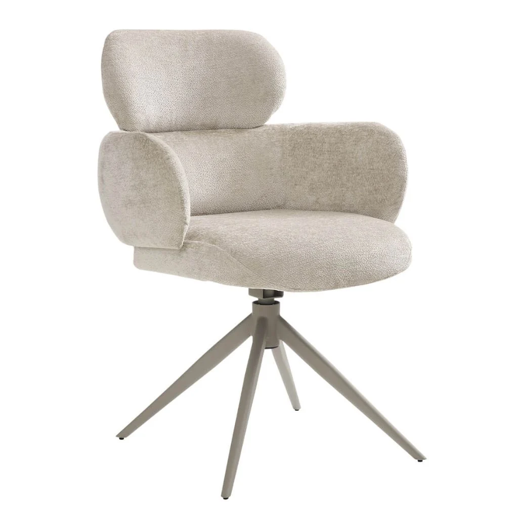 Apollo 1.6m Marble Dining Table + 6 Apollo Chairs by Vida Living - Image 4