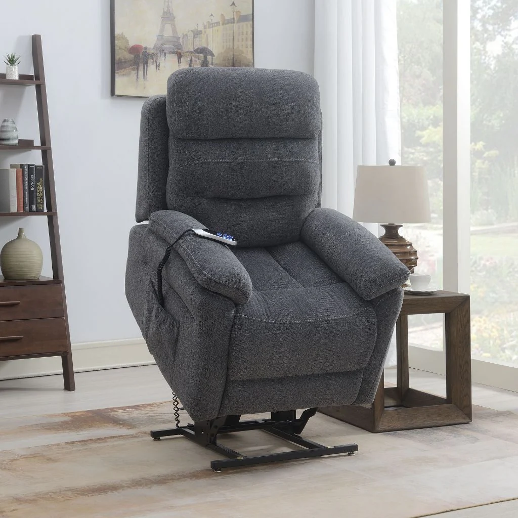 Arianna Dark Grey Lift and Rise Chair by Image - Image 2