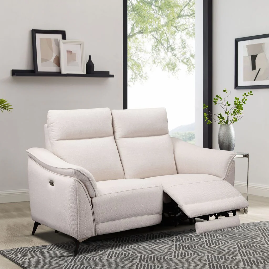 Austin White Fabric Sofa Range by GIE - Image 3