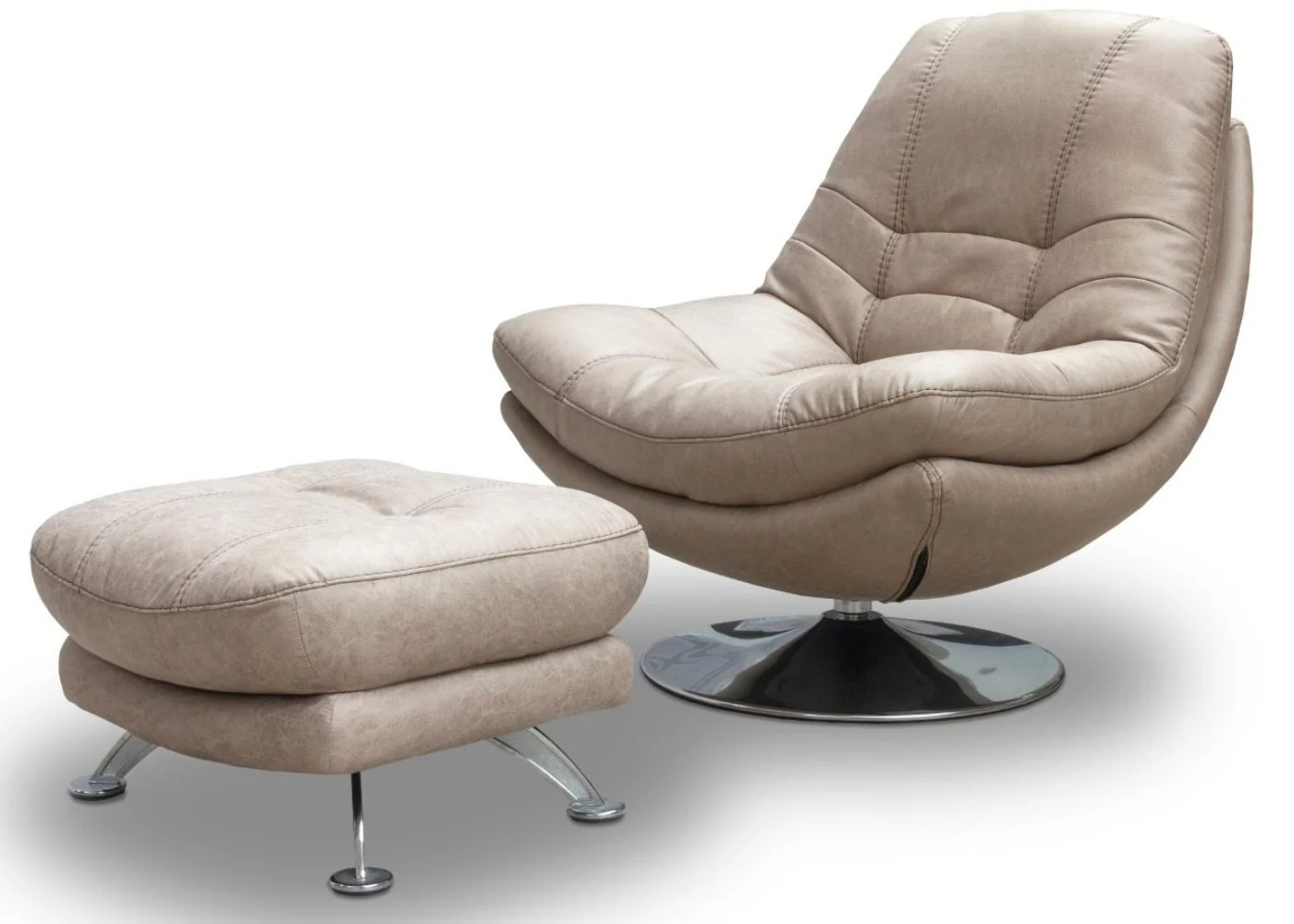 Axis Swivel Chair & Footstool Range by Sofahouse - Chair and Footstool Collection - Image 10