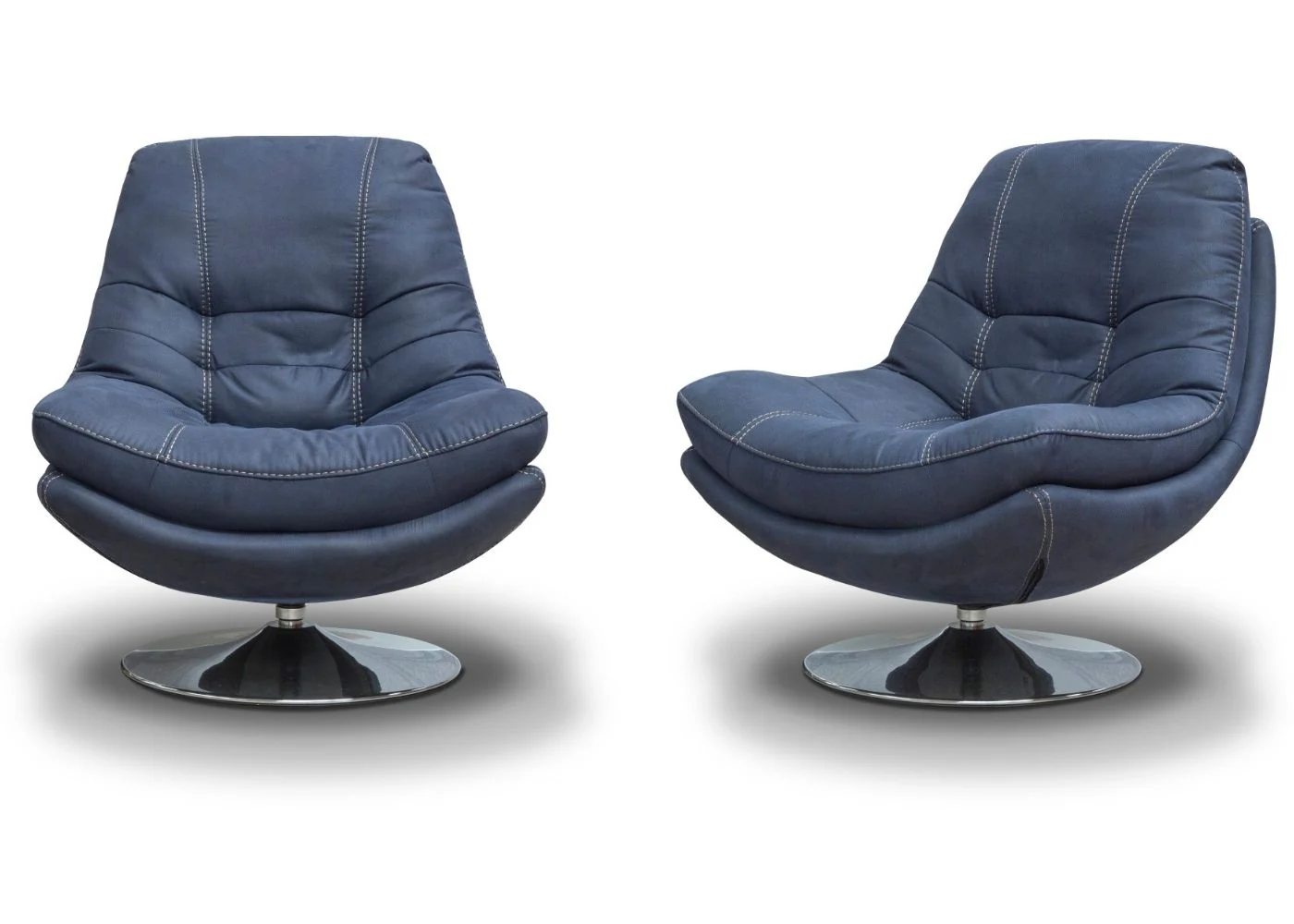 Axis Swivel Chair & Footstool Range by Sofahouse - Chair and Footstool Collection - Image 17