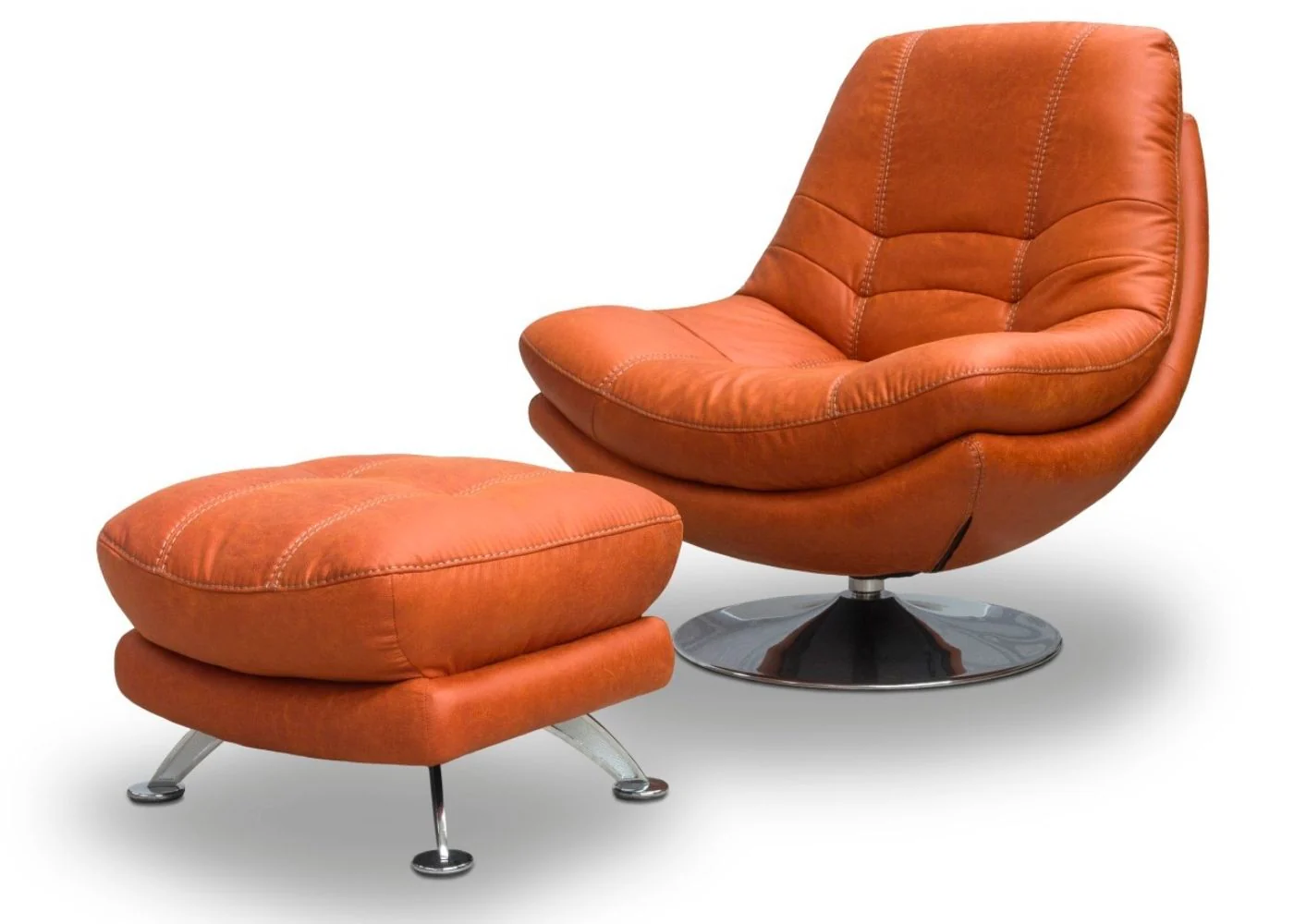Axis Swivel Chair & Footstool Range by Sofahouse - Chair and Footstool Collection - Image 24