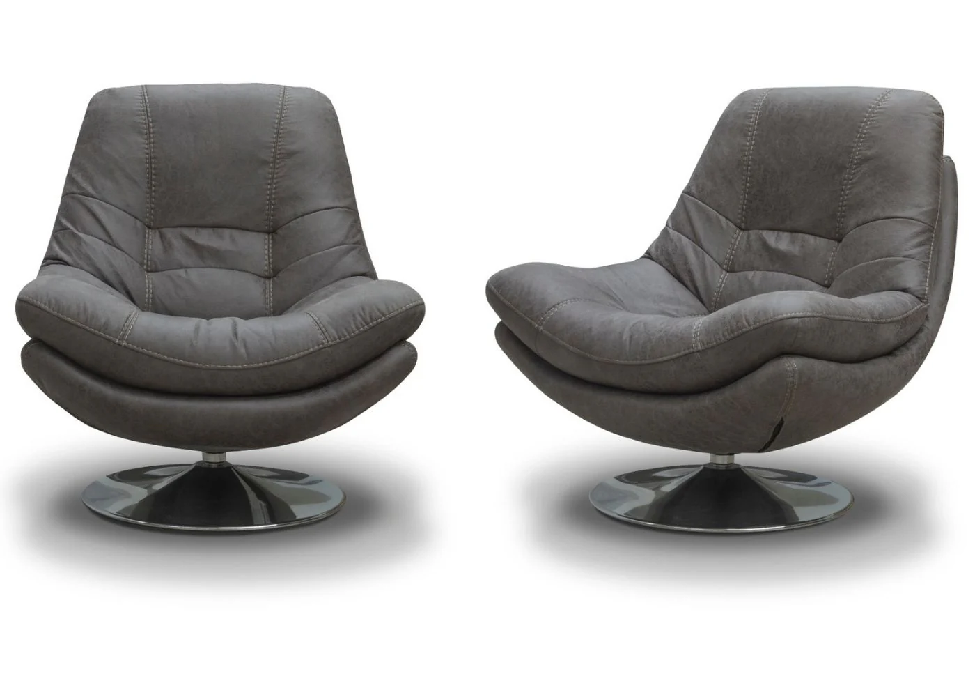 Axis Swivel Chair & Footstool Range by Sofahouse - Chair and Footstool Collection - Image 26