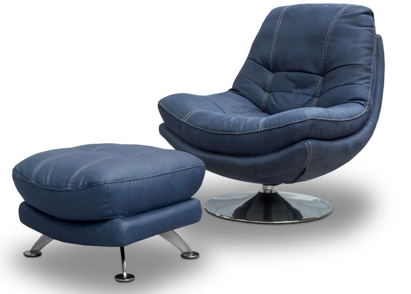 Axis Swivel Chair & Footstool Range by Sofahouse - Chair and Footstool Collection - Image 8