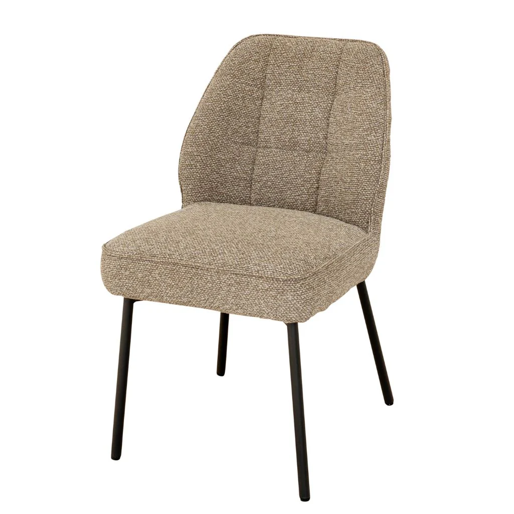 Banzi Mocha Fabric Dining Chair