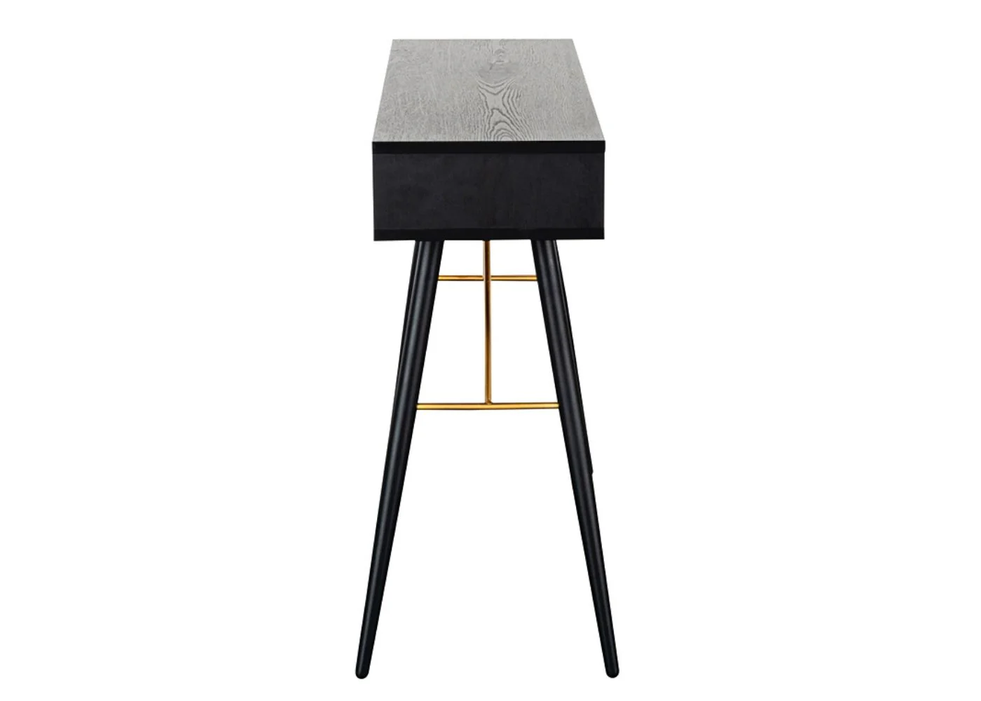 Barcelona Black & Copper 90cm Console Table by Vida Living - Image 3