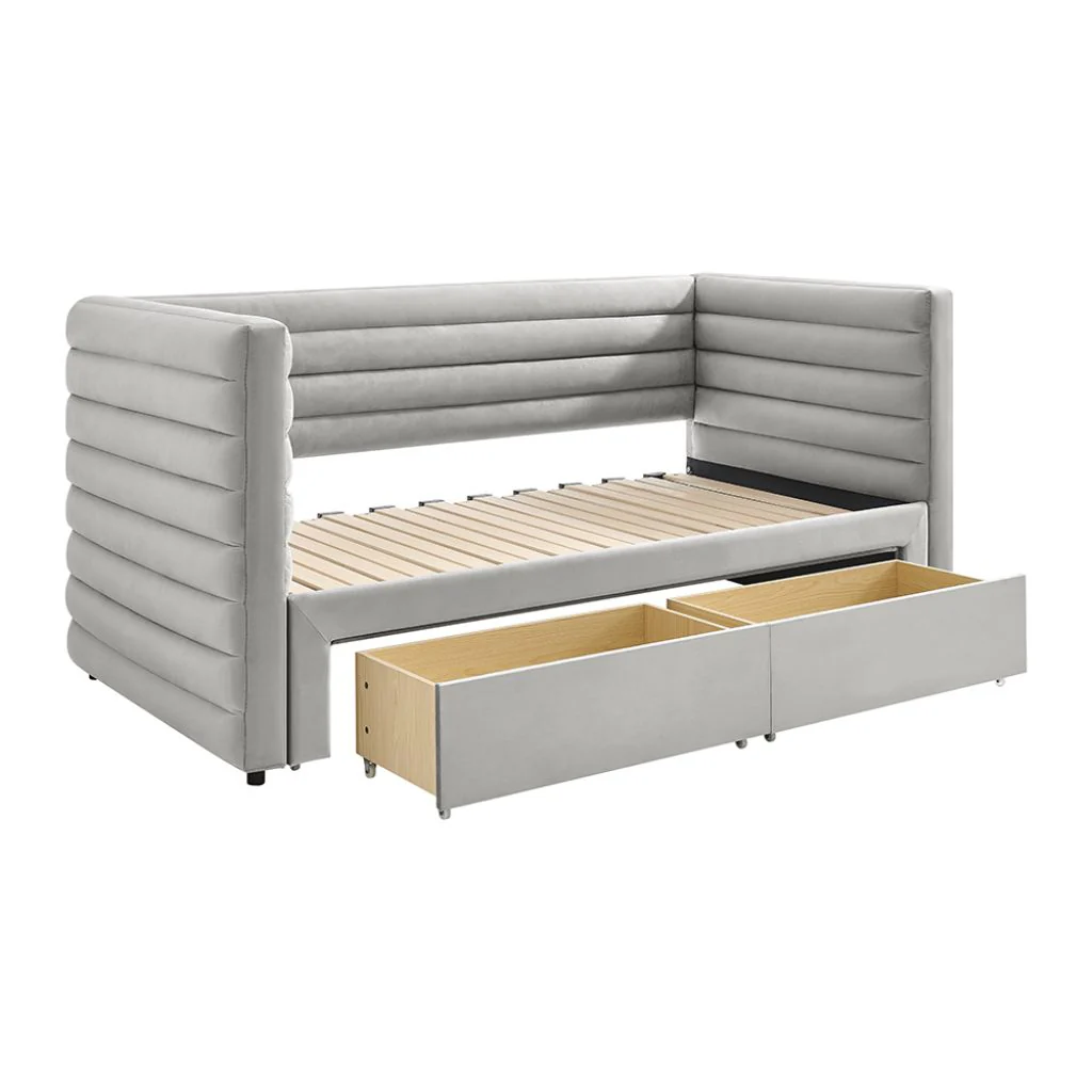 Bellatrix Grey Day Bed by Limelight - Image 3