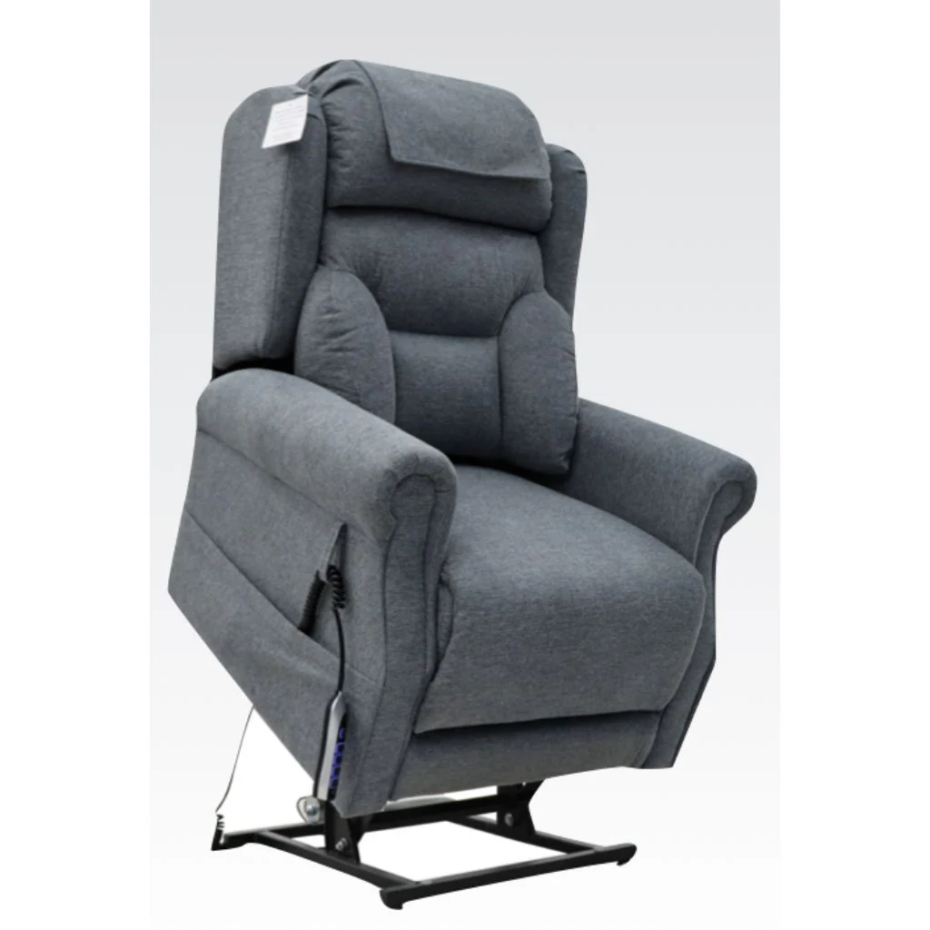 Berkshire Steel Grey Quad Motor Lift and Tilt Chair by Annaghmore