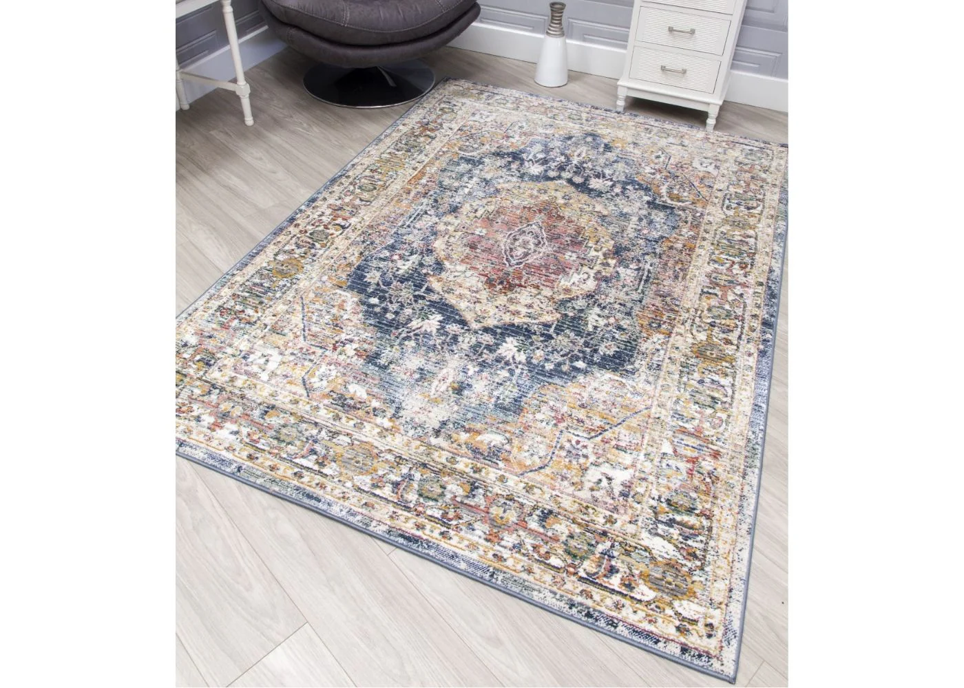 Boho Blue Medallion Rug Range by Floor Trends - Image 2