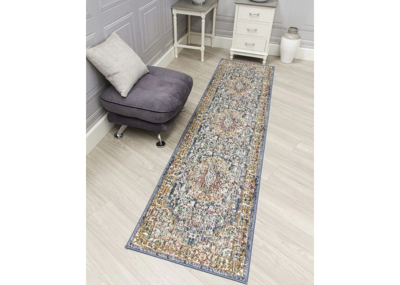 Boho Blue Medallion Rug Range by Floor Trends - Image 3