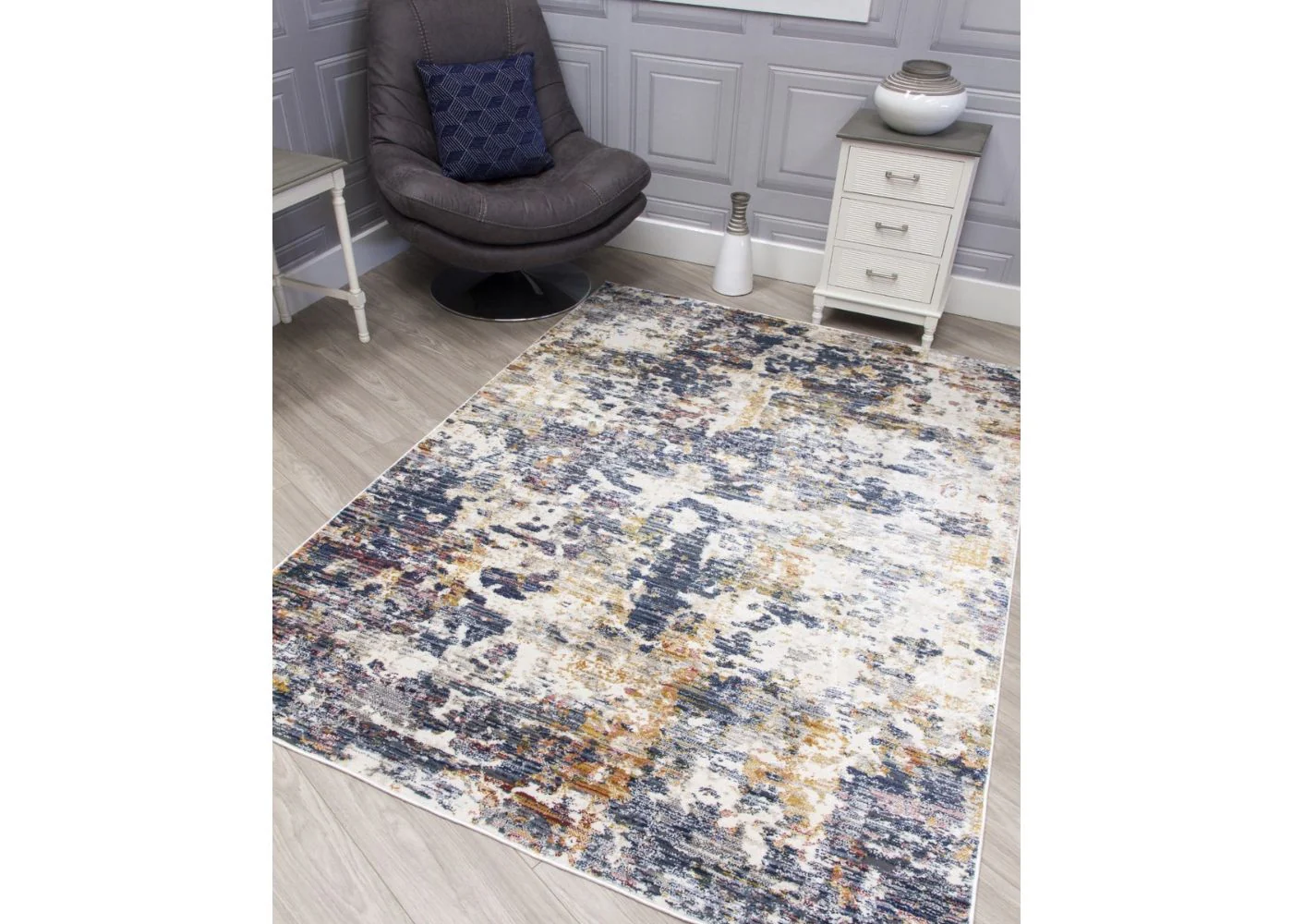 Boho Multicoloured Twilight Rug Range by Floor Trends - Image 2