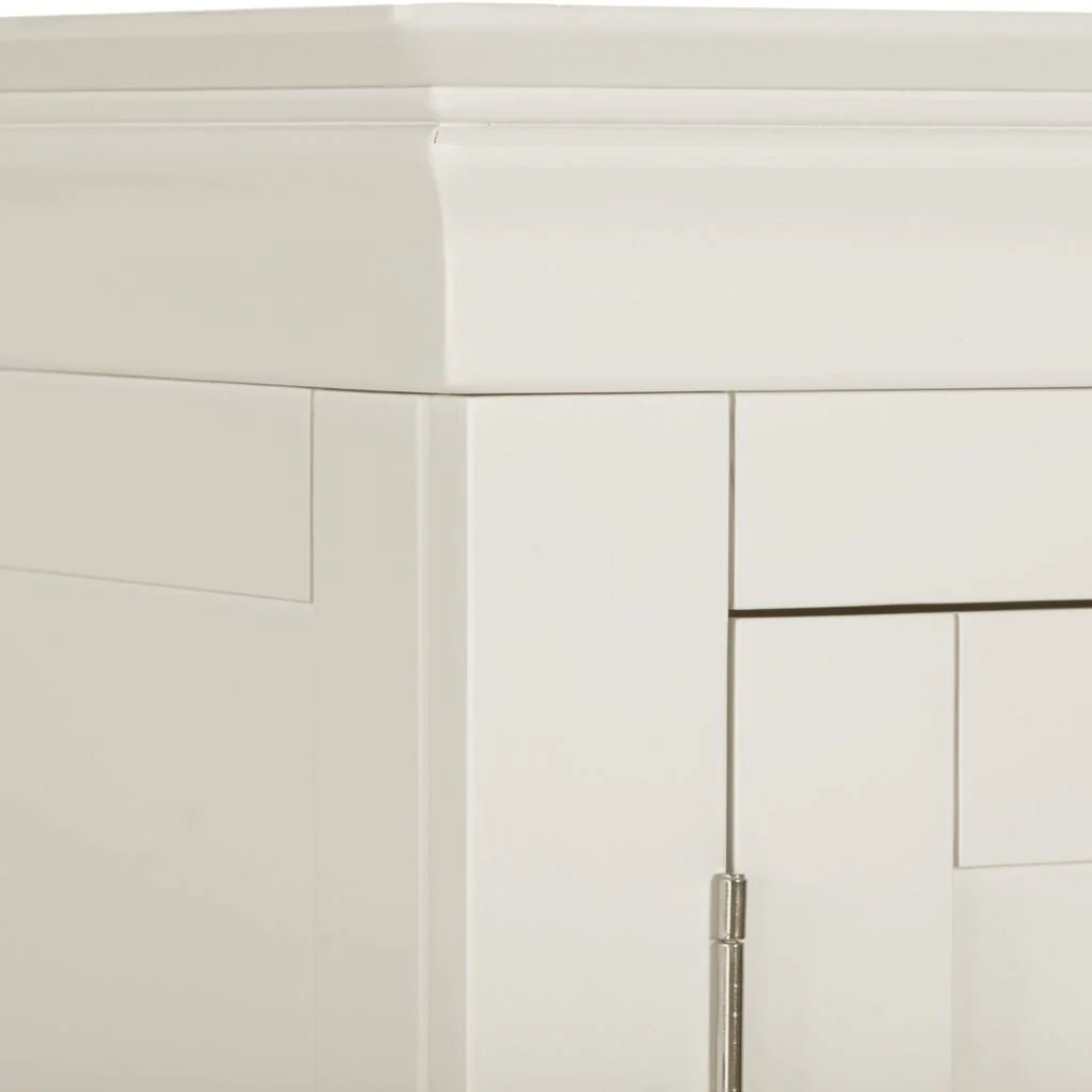 Bordeaux Ivory 2 Door Wardrobe by Wholesale - Image 5
