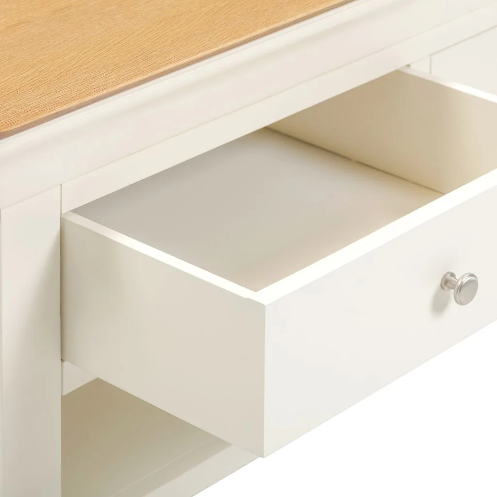 Bordeaux Ivory 2 Drawer Coffee Table by Wholesale - Image 4