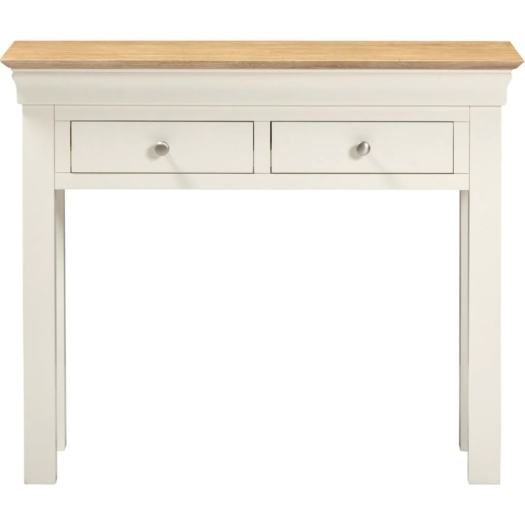 Bordeaux Ivory 2 Drawer Console Table by Wholesale - Image 2