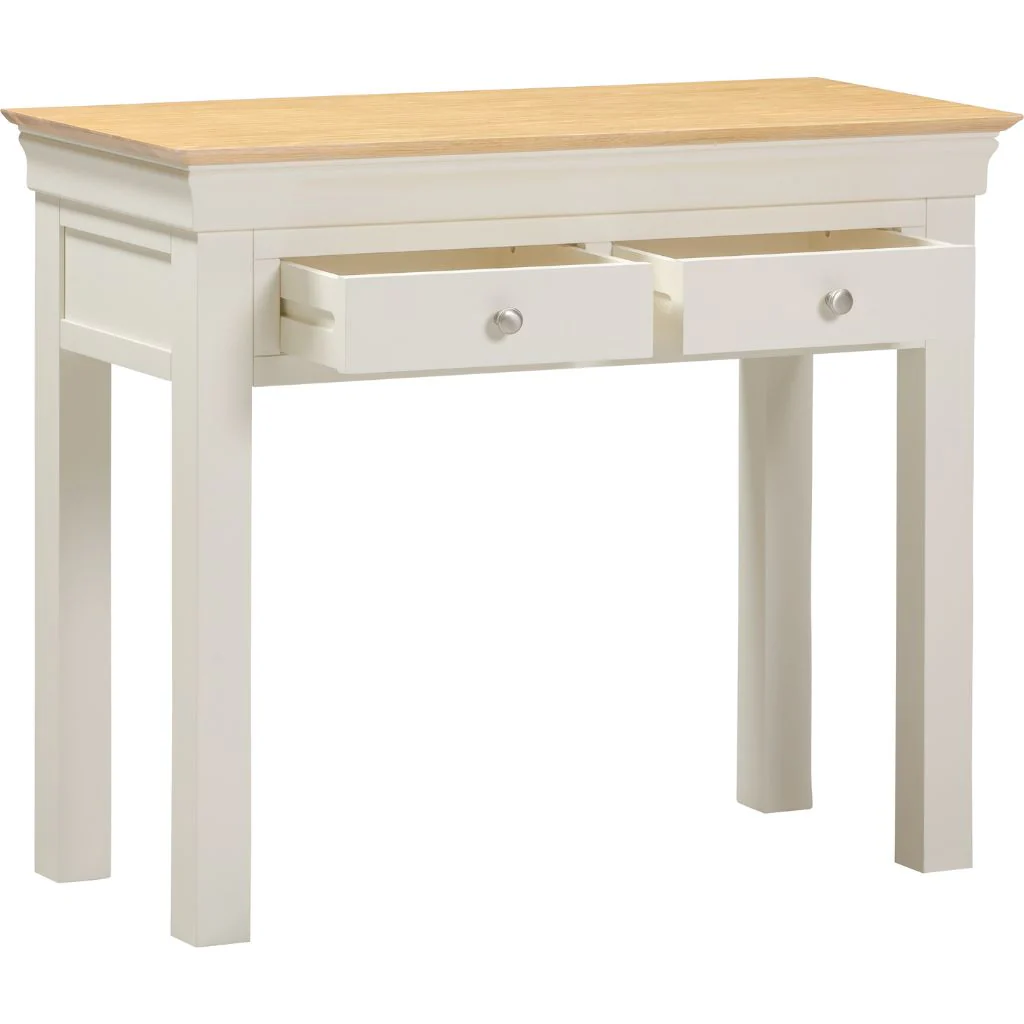 Bordeaux Ivory 2 Drawer Console Table by Wholesale - Image 3