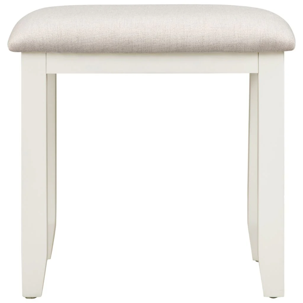 Bordeaux Ivory Dressing Table Stool by Wholesale - Image 2