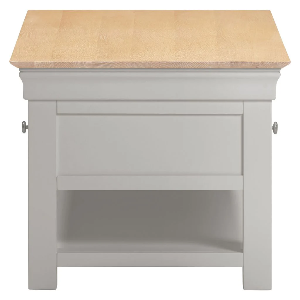 Bordeaux Pebble Grey 2 Drawer Coffee Table by Wholesale - Image 3