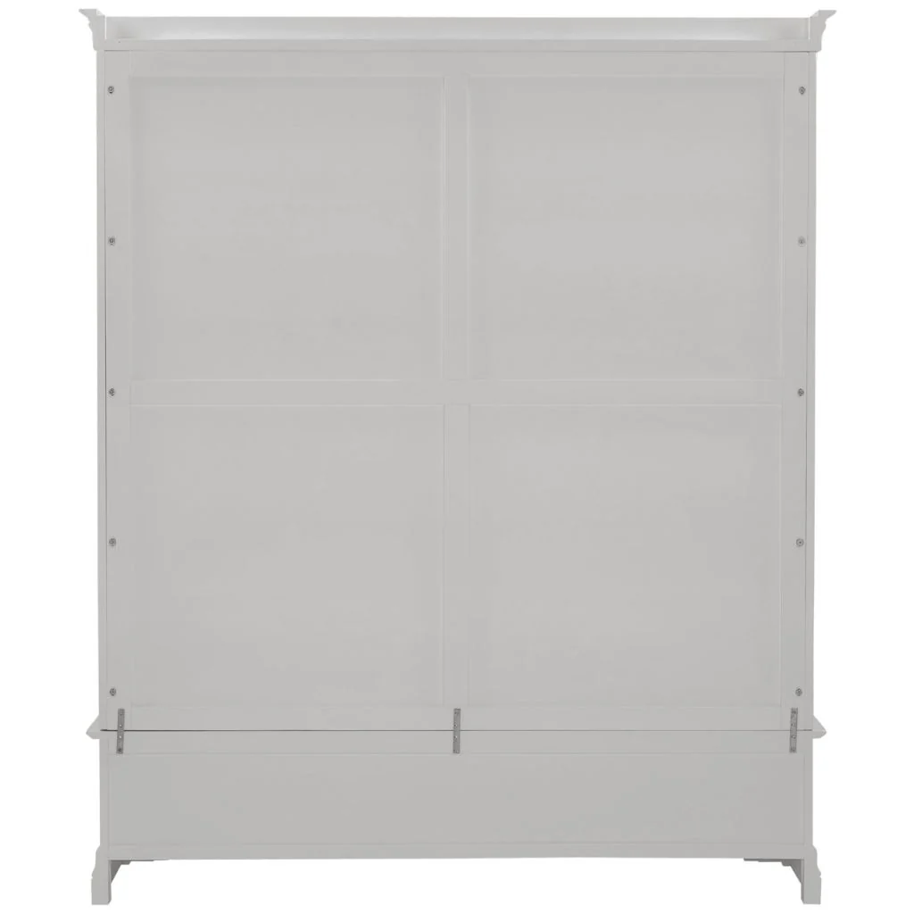 Bordeaux Pebble Grey 3 Door Wardrobe by Wholesale - Image 4