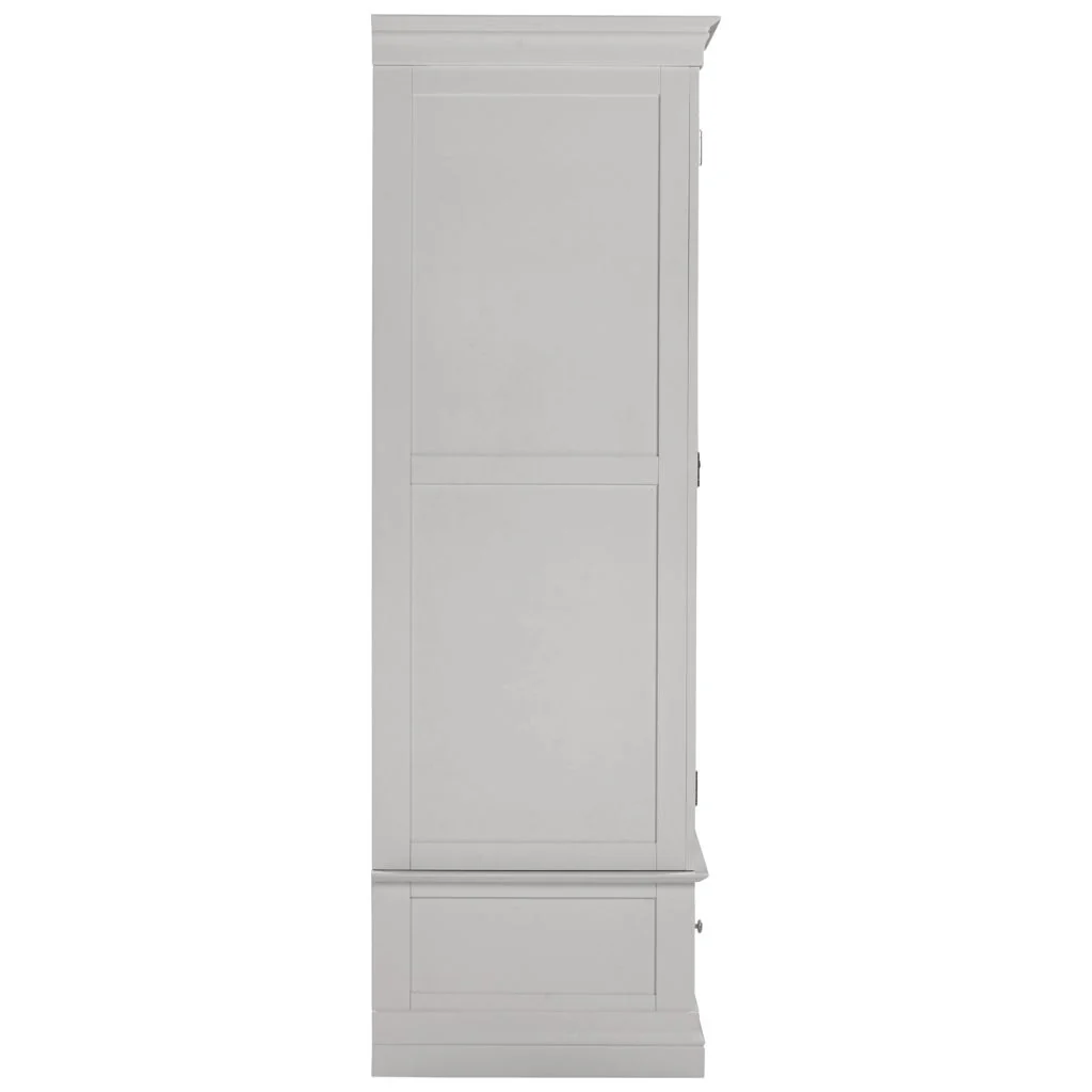 Bordeaux Pebble Grey 3 Door Wardrobe by Wholesale - Image 5