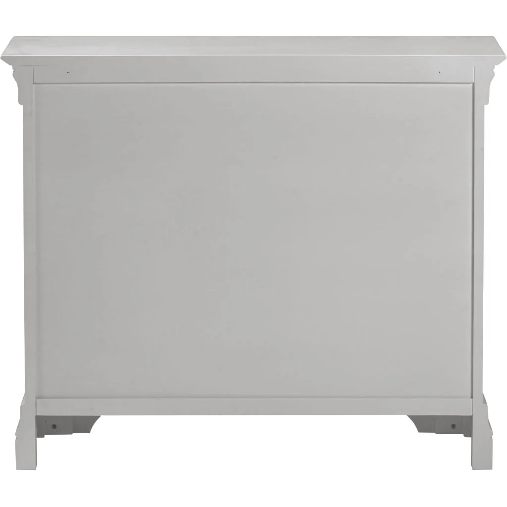 Bordeaux Pebble Grey 3 Drawer Chest by Wholesale - Image 6