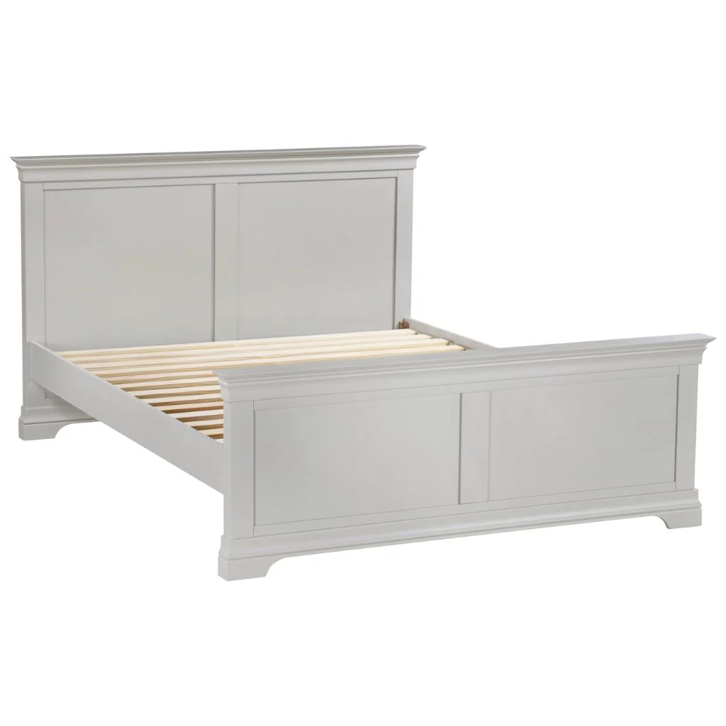 Bordeaux Pebble Grey Bedframe Range by Wholesale