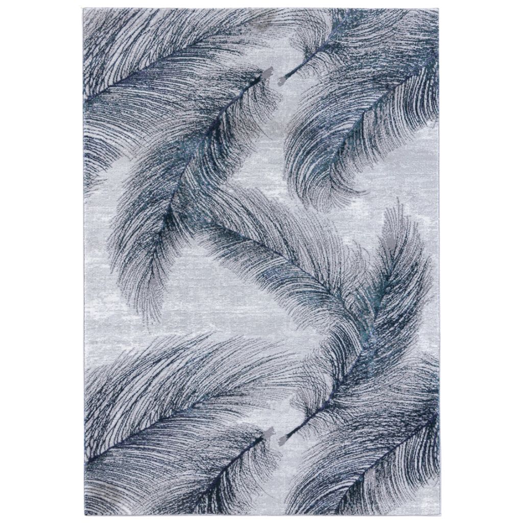 Boutique Plumes Blue Green Rug Range by Floor Trends