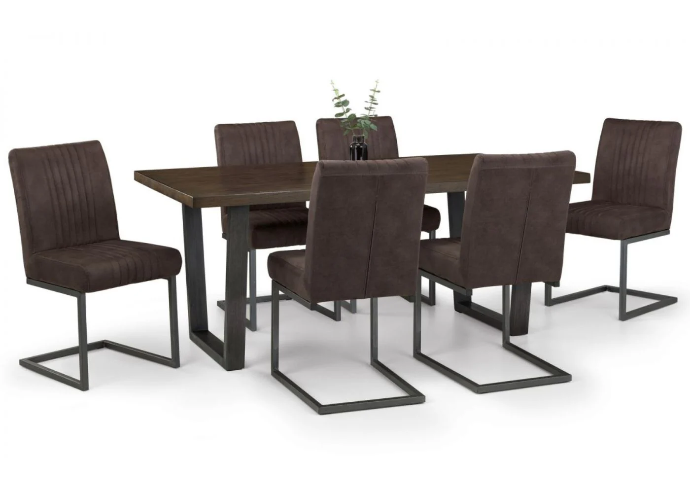 Brooklyn Dark Oak Dining Range by Julian Bowen - Image 4