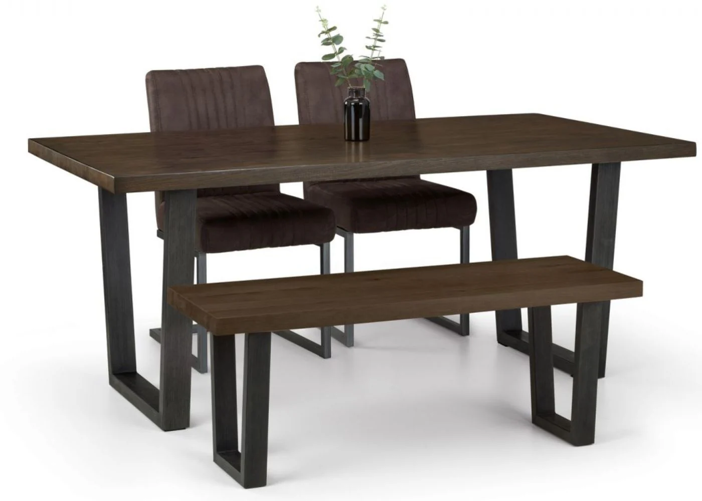 Brooklyn Dark Oak Dining Range by Julian Bowen - Image 7