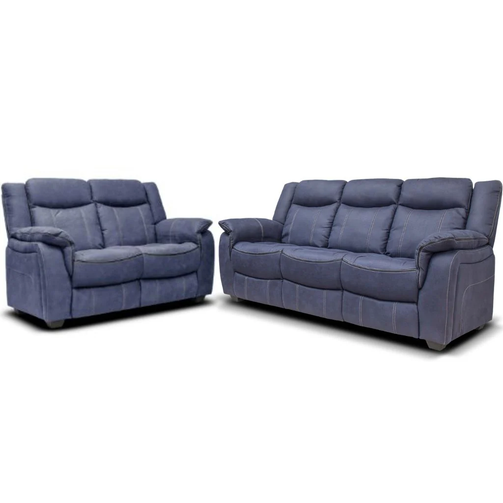Brooklyn Denim 3+2 Sofa Set by Sofahouse