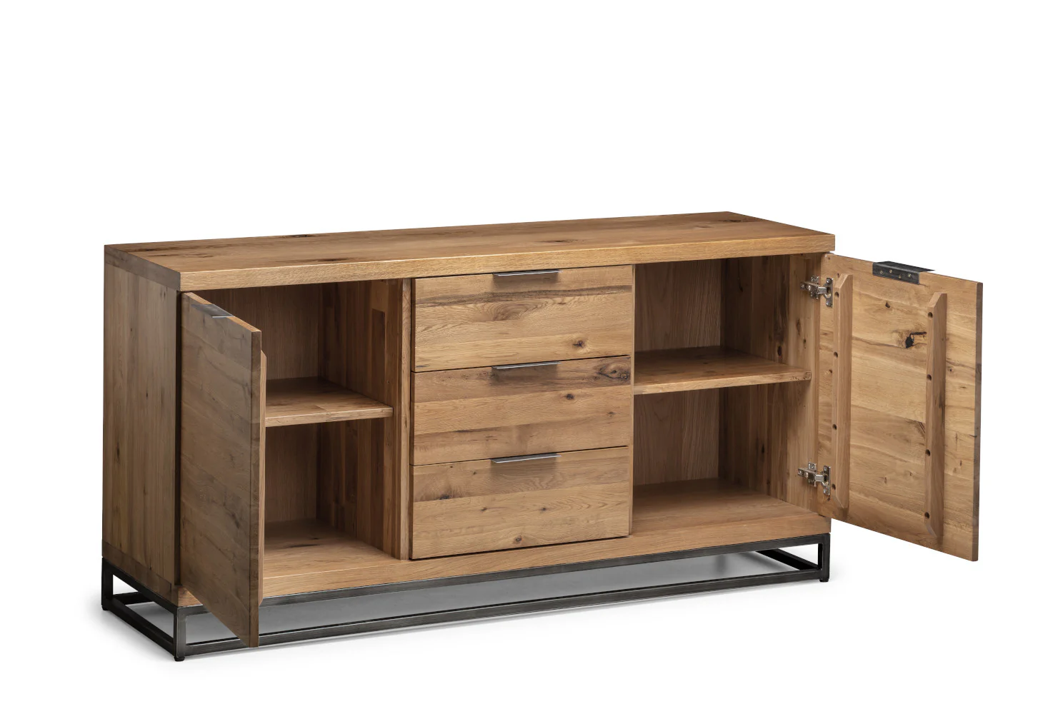 Brooklyn Oak Sideboard by Julian Bowen - Image 2