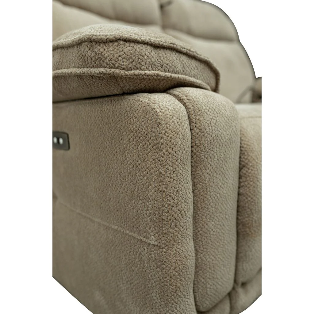 Cadeo Camel Electric Reclining Sofa Range - Image 3