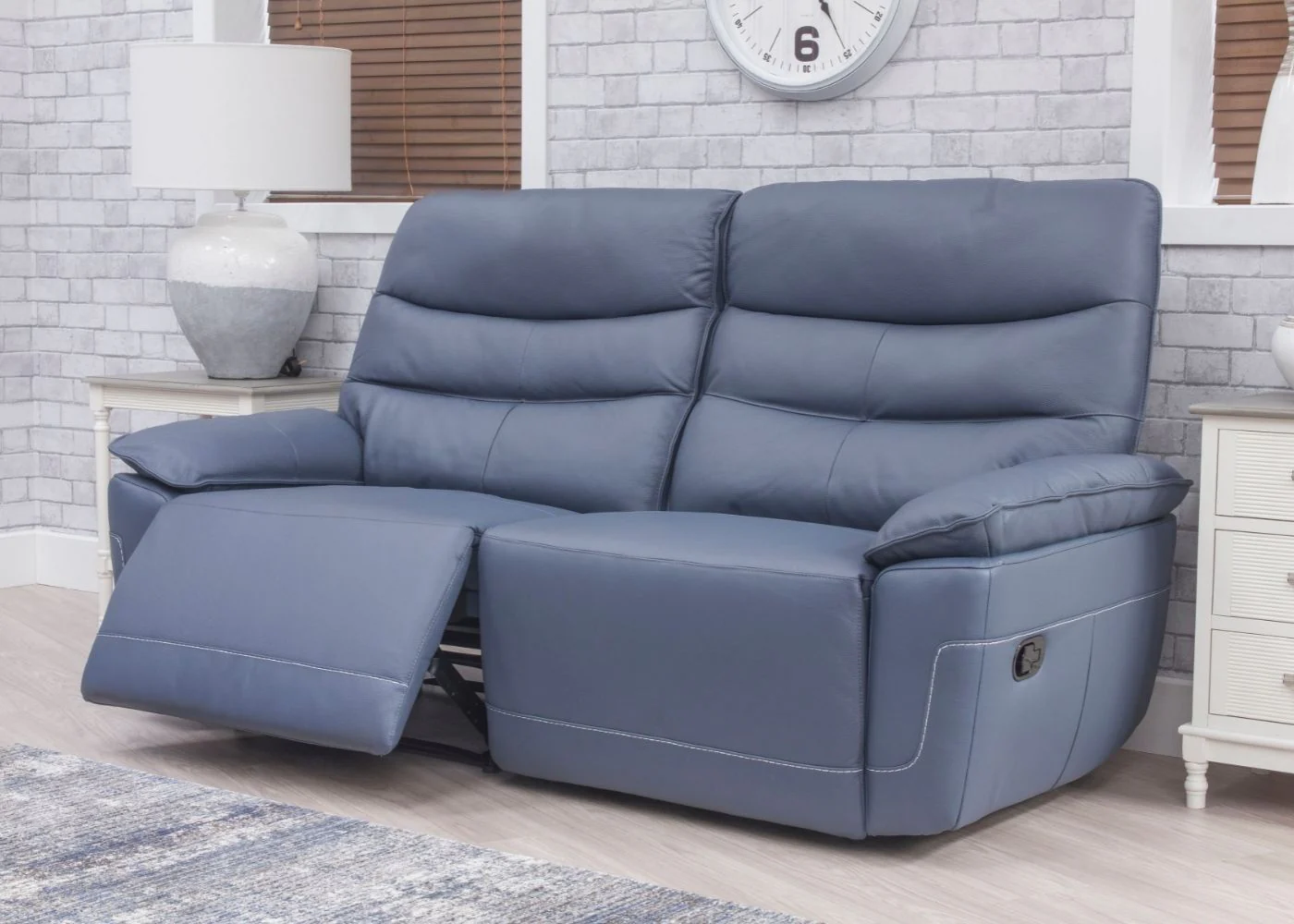 Cadiz Full Leather Sofa Range - Image 38