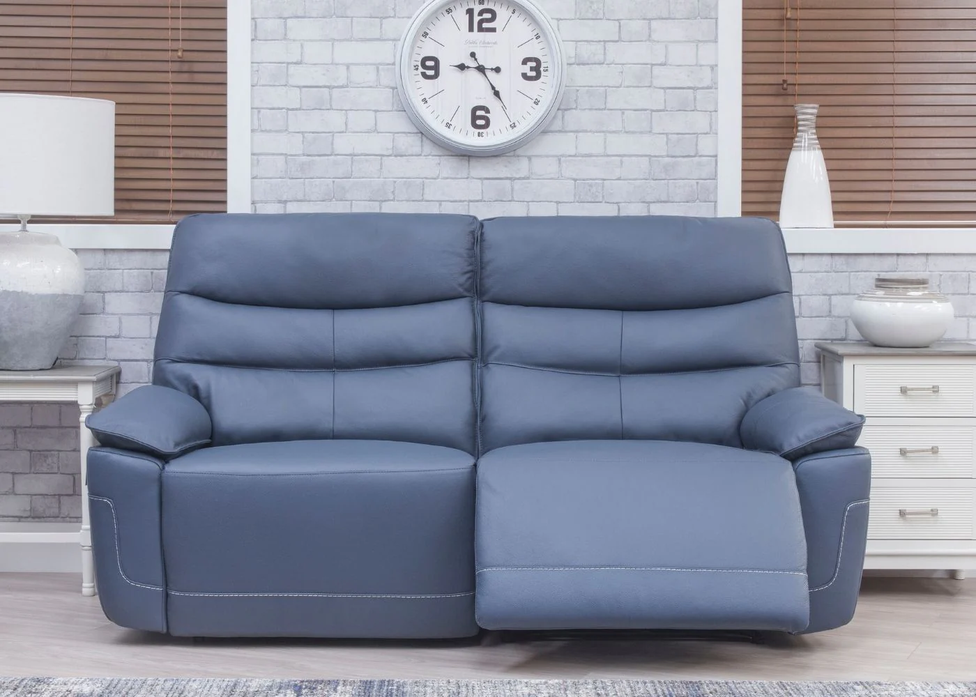 Cadiz Full Leather Sofa Range - Image 53