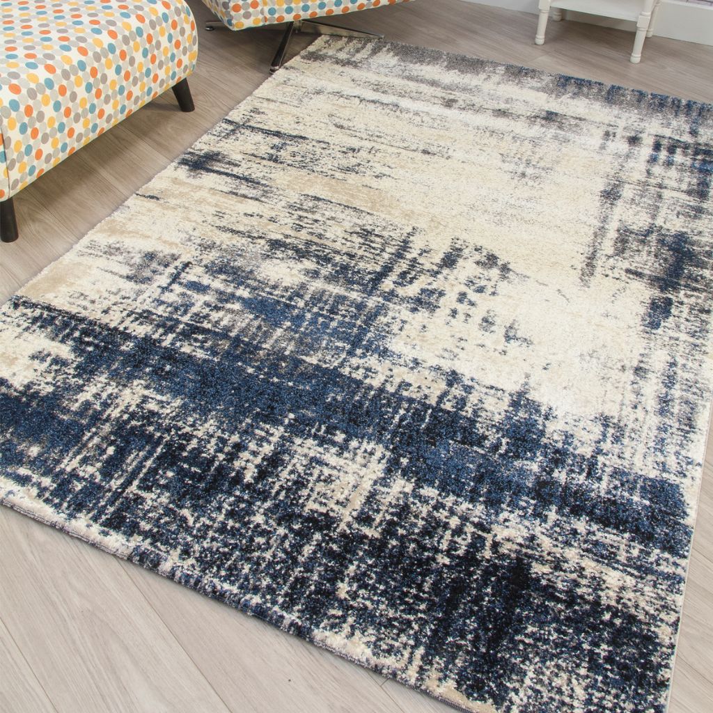 Callisto Accent Navy Rug Range by Floor Trends - Image 2