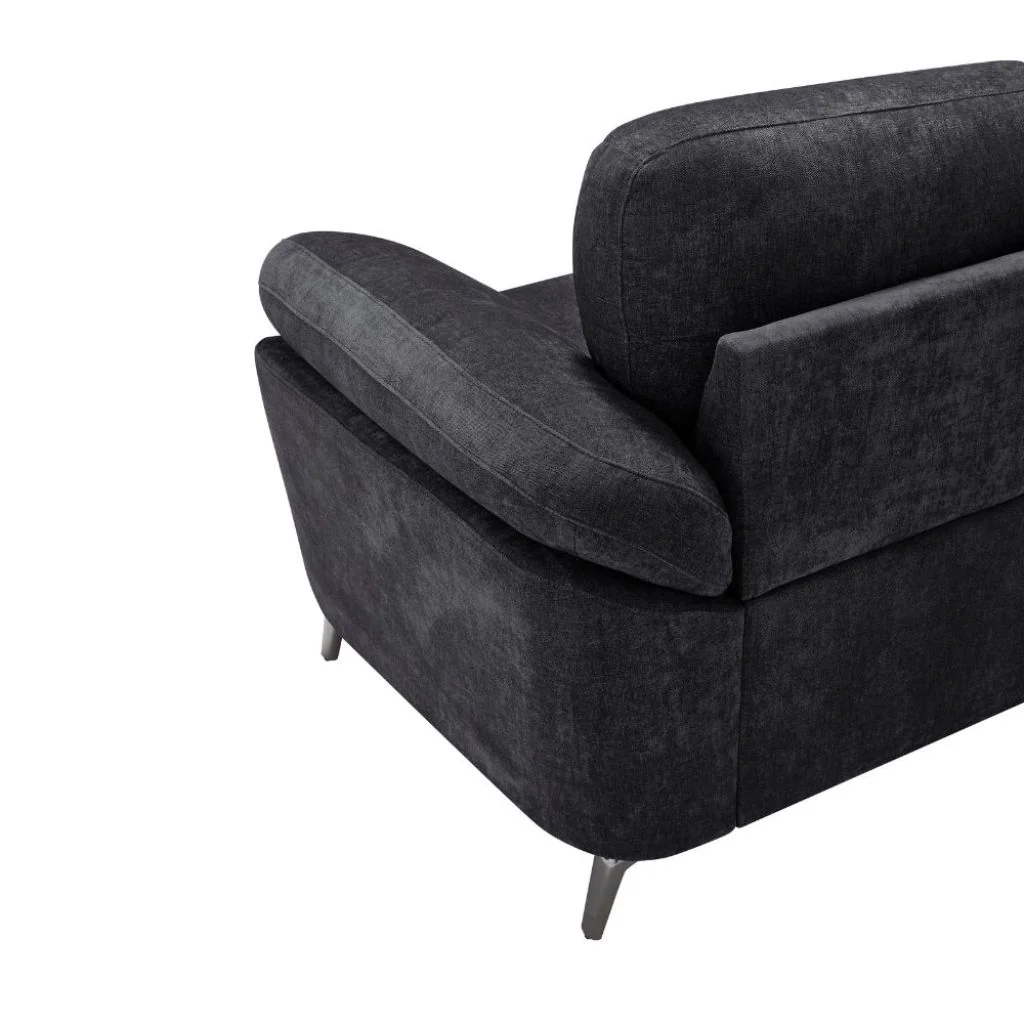 Camden Black 3+2 Sofa Set by Derrys - Image 3