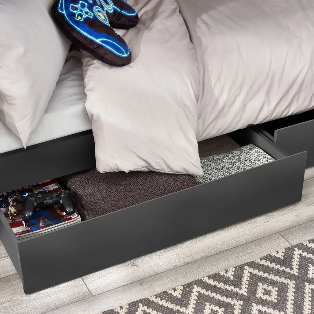 Camelot Anthracite Staircase Bunk Bed by Julian Bowen - Image 3