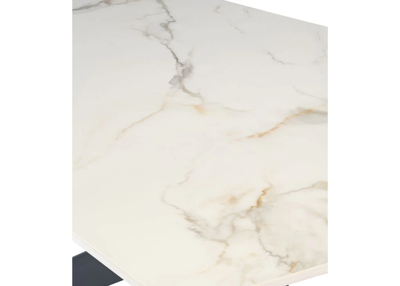 Camino 1.6m Kass Gold Dining Table - Image 3